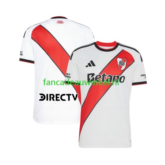 CA River Plate Wedstrijdshirt met Korting Thuis Heren 2026-27 Korte Mouw