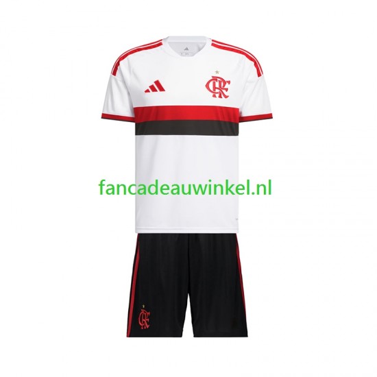 CR Flamengo Wedstrijdshirt met Korting Uit Kind 2026-27 Korte Mouw