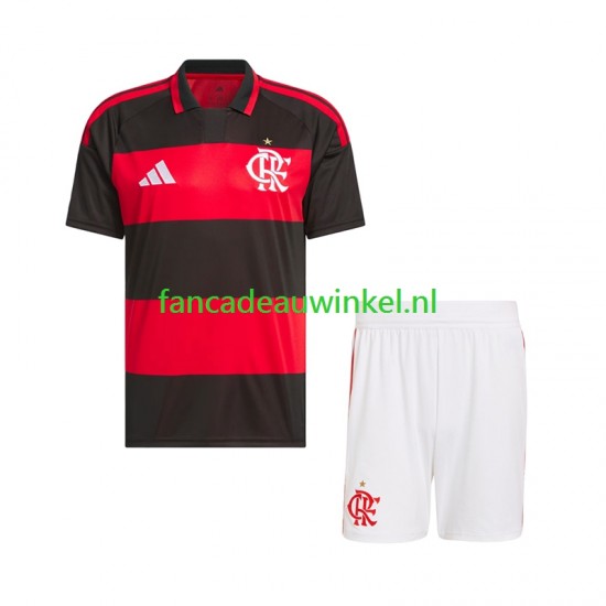 CR Flamengo Wedstrijdshirt met Korting Thuis Kind 2026-27 Korte Mouw