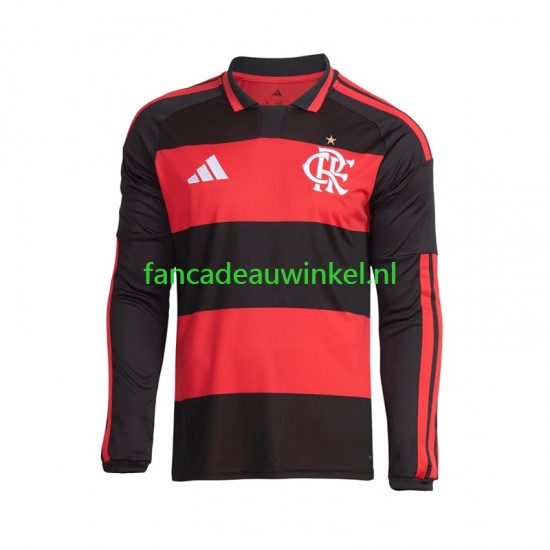 CR Flamengo Wedstrijdshirt met Korting Thuis Heren 2026-27 Lange Mouw