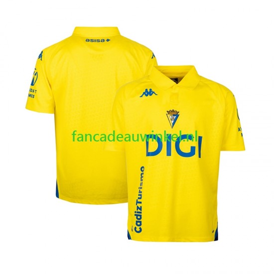 Cádiz CF Wedstrijdshirt met Korting Thuis Heren 2026-27 Korte Mouw