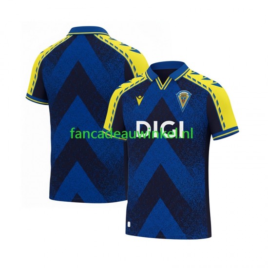 Cádiz CF Wedstrijdshirt met Korting Retro Thuis Heren 2025-26 Korte Mouw