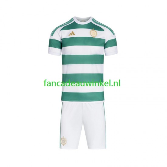 Celtic Wedstrijdshirt met Korting FC Thuis Kind 2026-27 Korte Mouw
