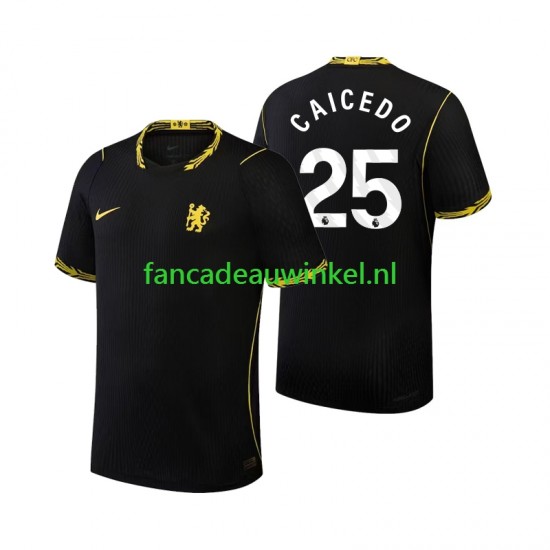 Chelsea Wedstrijdshirt met Korting Moises Caicedo 25 Uit Heren 2026-27 Korte Mouw