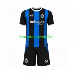 Club Brugge Wedstrijdshirt met Korting Thuis Kind 2026-27 Korte Mouw