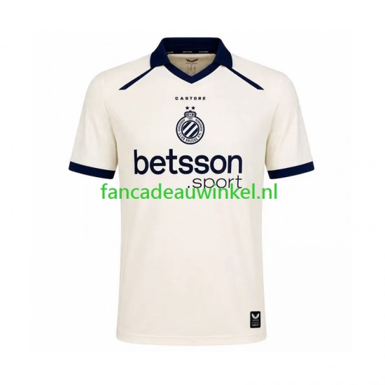 Club Brugge Wedstrijdshirt met Korting Uit Heren 2026-27 Korte Mouw