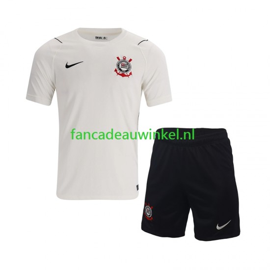 Corinthians Wedstrijdshirt met Korting Thuis Kind 2026-27 Korte Mouw