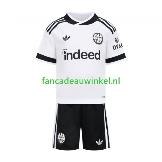 Eintracht Frankfurt Wedstrijdshirt met Korting Uit Kind 2026-27 Korte Mouw