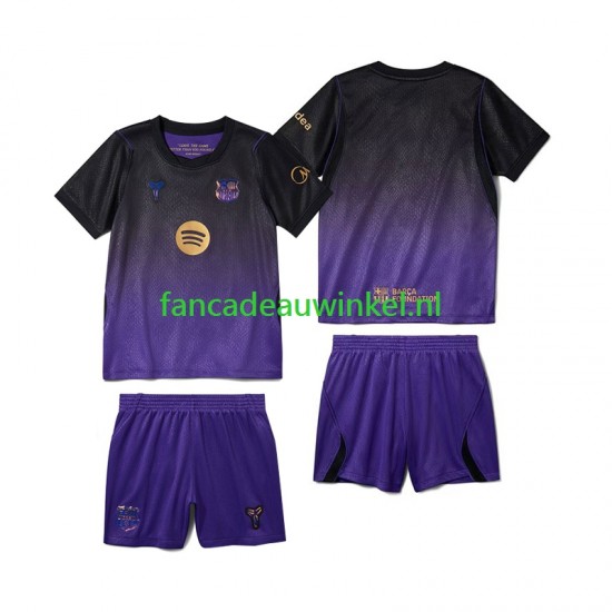 FC Barcelona Wedstrijdshirt met Korting Uit Kind 2026-27 Korte Mouw