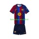 FC Barcelona Wedstrijdshirt met Korting Thuis Kind 2026-27 Korte Mouw
