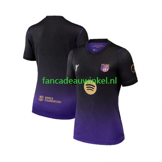 FC Barcelona Wedstrijdshirt met Korting Uit Dames 2026-27 Korte Mouw