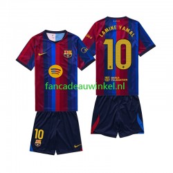 FC Barcelona Wedstrijdshirt met Korting Lamine Yamal 10 Thuis Kind 2026-27 Korte Mouw