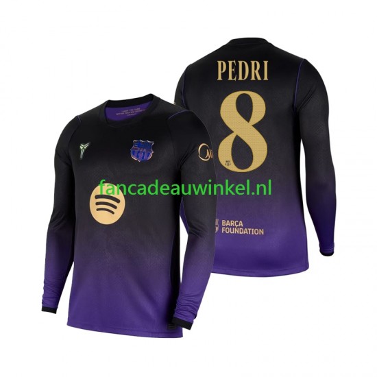FC Barcelona Wedstrijdshirt met Korting Pedri 8 Uit Heren 2026-27 Lange Mouw