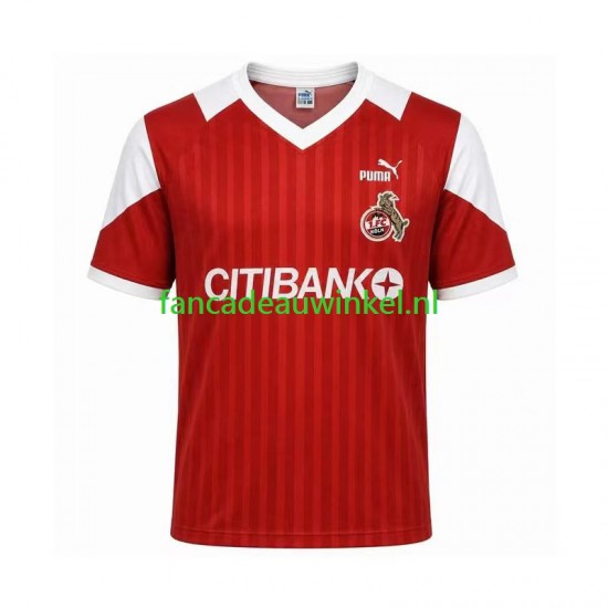 FC Köln Wedstrijdshirt met Korting 1992 1993 Retro Uit Heren Korte Mouw