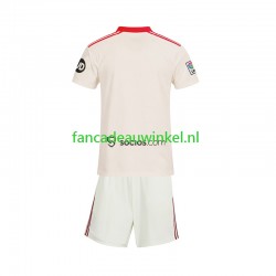 Sevilla FC Wedstrijdshirt met Korting Retro Thuis Kind 2025-26 Korte Mouw