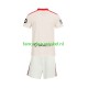 Sevilla FC Wedstrijdshirt met Korting Retro Thuis Kind 2025-26 Korte Mouw