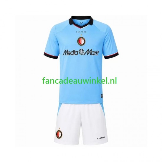 Feyenoord Rotterdam Wedstrijdshirt met Korting Uit Kind 2026-27 Korte Mouw