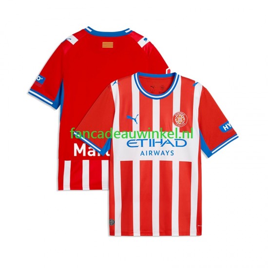 Wedstrijdshirt met Korting Girona Thuis Heren 2026-27 Korte Mouw