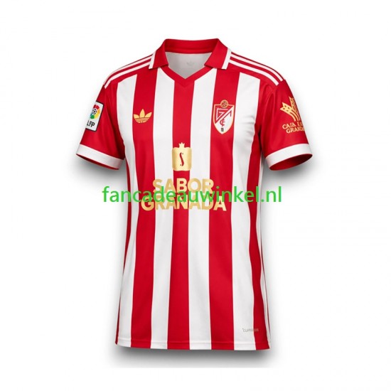 Granada Wedstrijdshirt met Korting Retro Thuis Heren 2025-26 Korte Mouw