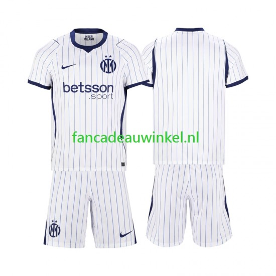 Inter Milan Wedstrijdshirt met Korting Uit Kind 2026-27 Korte Mouw