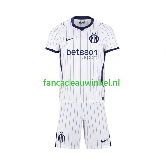 Inter Milan Wedstrijdshirt met Korting Uit Kind 2026-27 Korte Mouw