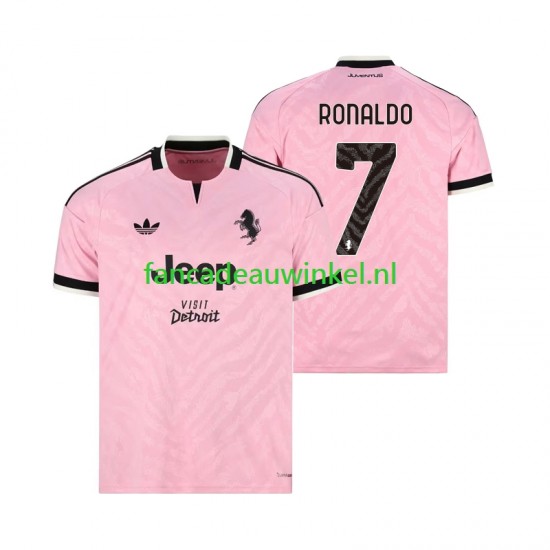 Juventus Wedstrijdshirt met Korting Cristiano Ronaldo 7 Uit Heren 2026-27 Korte Mouw