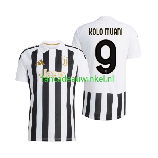 Juventus Wedstrijdshirt met Korting Randal Kolo Muani 9 Thuis Heren 2026-27 Korte Mouw