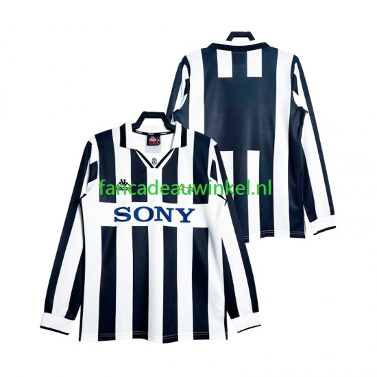 Juventus Wedstrijdshirt met Korting 1997 Retro Thuis Heren Lange Mouw