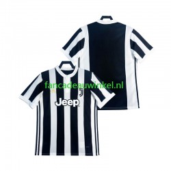 Juventus Wedstrijdshirt met Korting 2017 2018 Retro Thuis Heren Korte Mouw