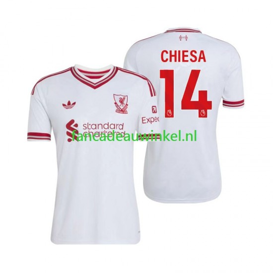Liverpool Wedstrijdshirt met Korting Federico Chiesa 14 Uit Heren 2026-27 Korte Mouw