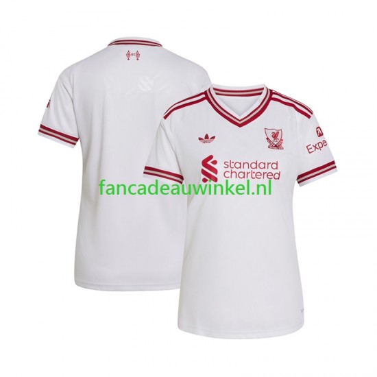 Liverpool Wedstrijdshirt met Korting Uit Dames 2026-27 Korte Mouw