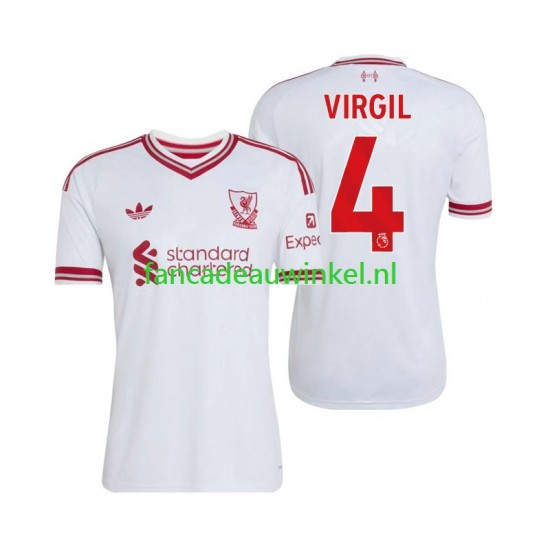 Liverpool Wedstrijdshirt met Korting Virgil van Dijk 4 Uit Heren 2026-27 Korte Mouw
