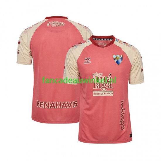 Málaga CF Wedstrijdshirt met Korting Uit Heren 2026-27 Korte Mouw