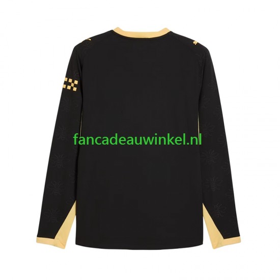 Manchester City Wedstrijdshirt met Korting Uit Heren 2026-27 Lange Mouw