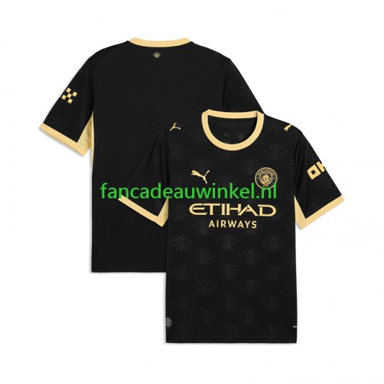 Manchester City Wedstrijdshirt met Korting Uit Heren 2026-27 Korte Mouw