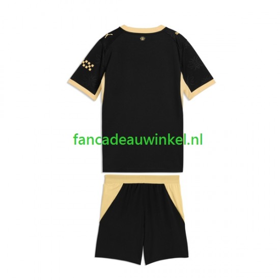 Manchester City Wedstrijdshirt met Korting Uit Kind 2026-27 Korte Mouw