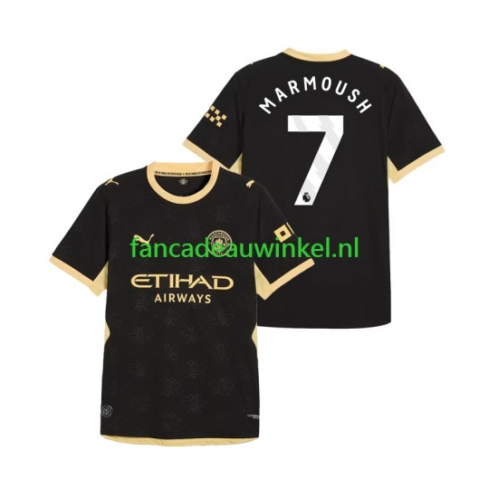 Manchester City Wedstrijdshirt met Korting Omar Marmoush 7 Uit Heren 2026-27 Korte Mouw