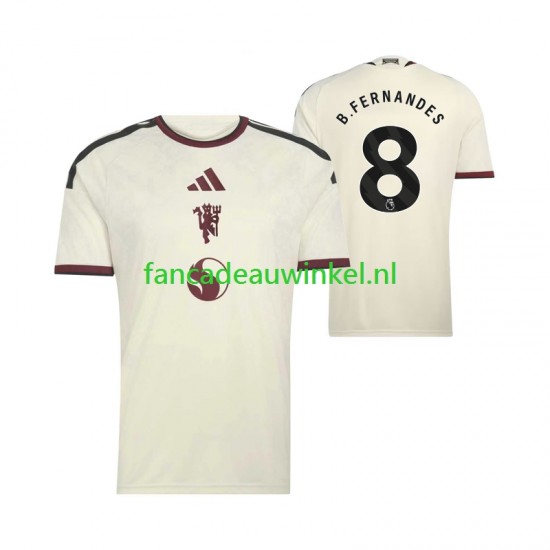 Manchester United Wedstrijdshirt met Korting Bruno Fernandes 8 3rd Heren 2026-27 Korte Mouw