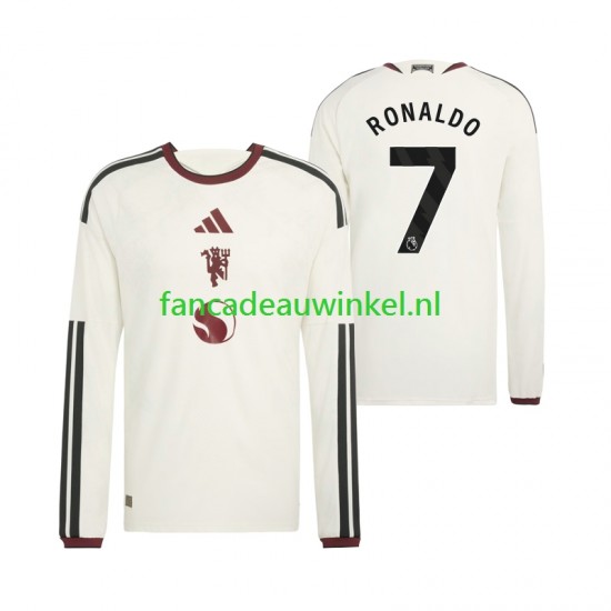 Manchester United Wedstrijdshirt met Korting Cristiano Ronaldo 7 3rd Heren 2026-27 Lange Mouw