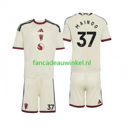 Manchester United Wedstrijdshirt met Korting Kobbie Mainoo 37 3rd Kind 2026-27 Korte Mouw