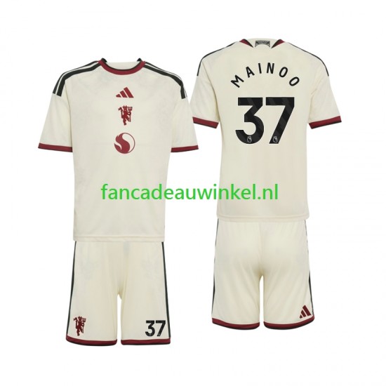 Manchester United Wedstrijdshirt met Korting Kobbie Mainoo 37 3rd Kind 2026-27 Korte Mouw
