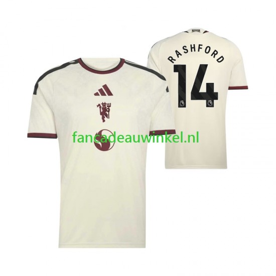 Manchester United Wedstrijdshirt met Korting Marcus Rashford 14 3rd Heren 2026-27 Korte Mouw