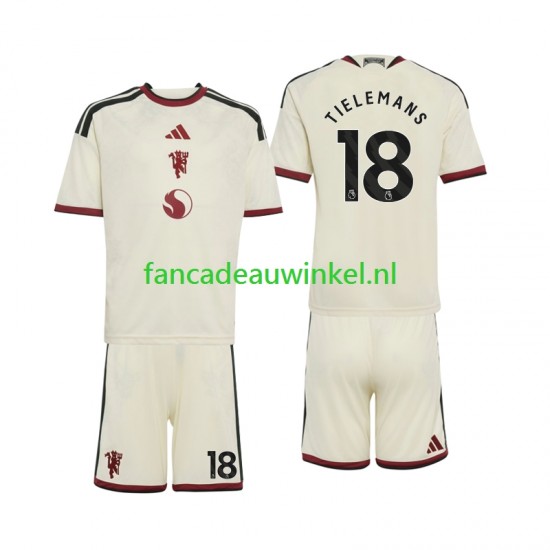 Manchester United Wedstrijdshirt met Korting Youri Tielemans 18 3rd Kind 2026-27 Korte Mouw