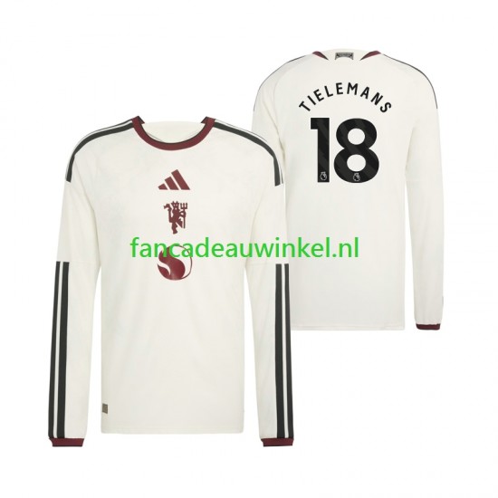 Manchester United Wedstrijdshirt met Korting Youri Tielemans 18 3rd Heren 2026-27 Lange Mouw