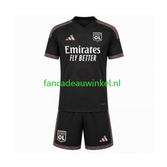 Olympique Lyonnais Wedstrijdshirt met Korting 3rd Kind 2026-27 Korte Mouw