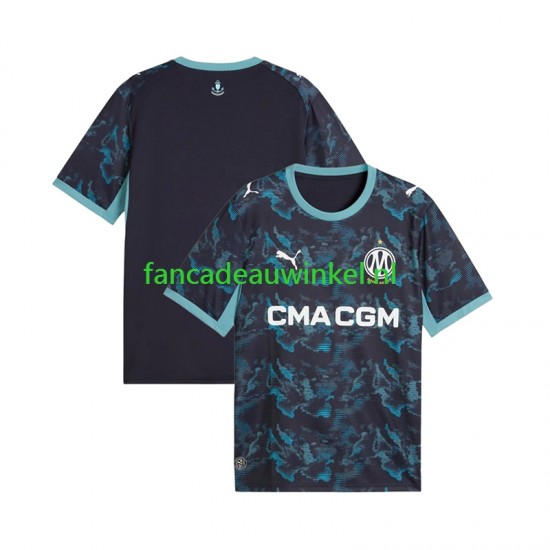 Olympique Marseille Wedstrijdshirt met Korting Uit Heren 2026-27 Korte Mouw