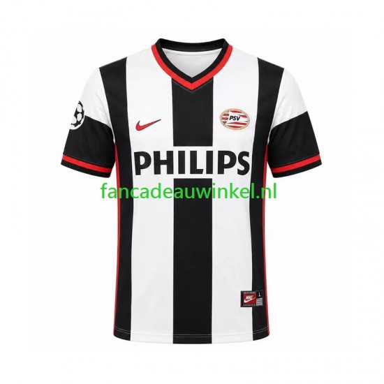 PSV Eindhoven Wedstrijdshirt met Korting Retro Uit Heren 1998 Korte Mouw