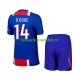 Paris Saint-Germain Wedstrijdshirt met Korting Desire Doue 14 Thuis Kind 2026-27 Korte Mouw