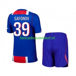 Paris Saint-Germain Wedstrijdshirt met Korting Matvey Safonov 39 Thuis Kind 2026-27 Korte Mouw