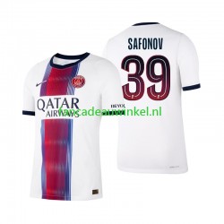 Paris Saint-Germain Wedstrijdshirt met Korting Matvey Safonov 39 Uit Heren 2026-27 Korte Mouw